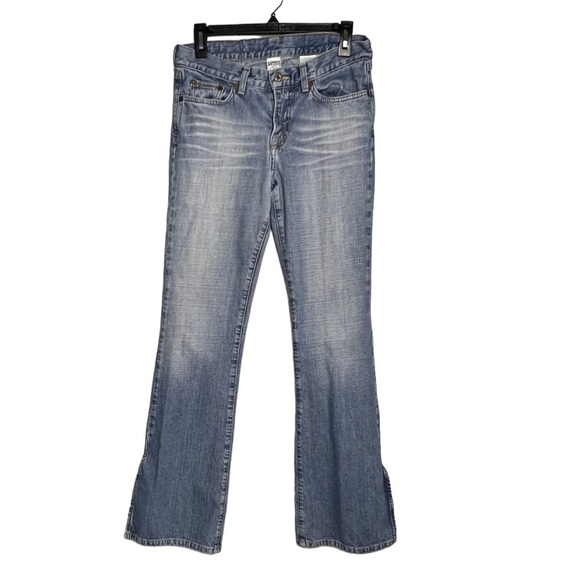 Lucky Brand Mid Rise Skylar Split Hem Bootleg Jeans - Picture 1 of 10